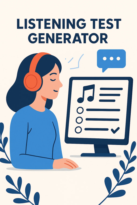 LISTENING TEST GENERATOR